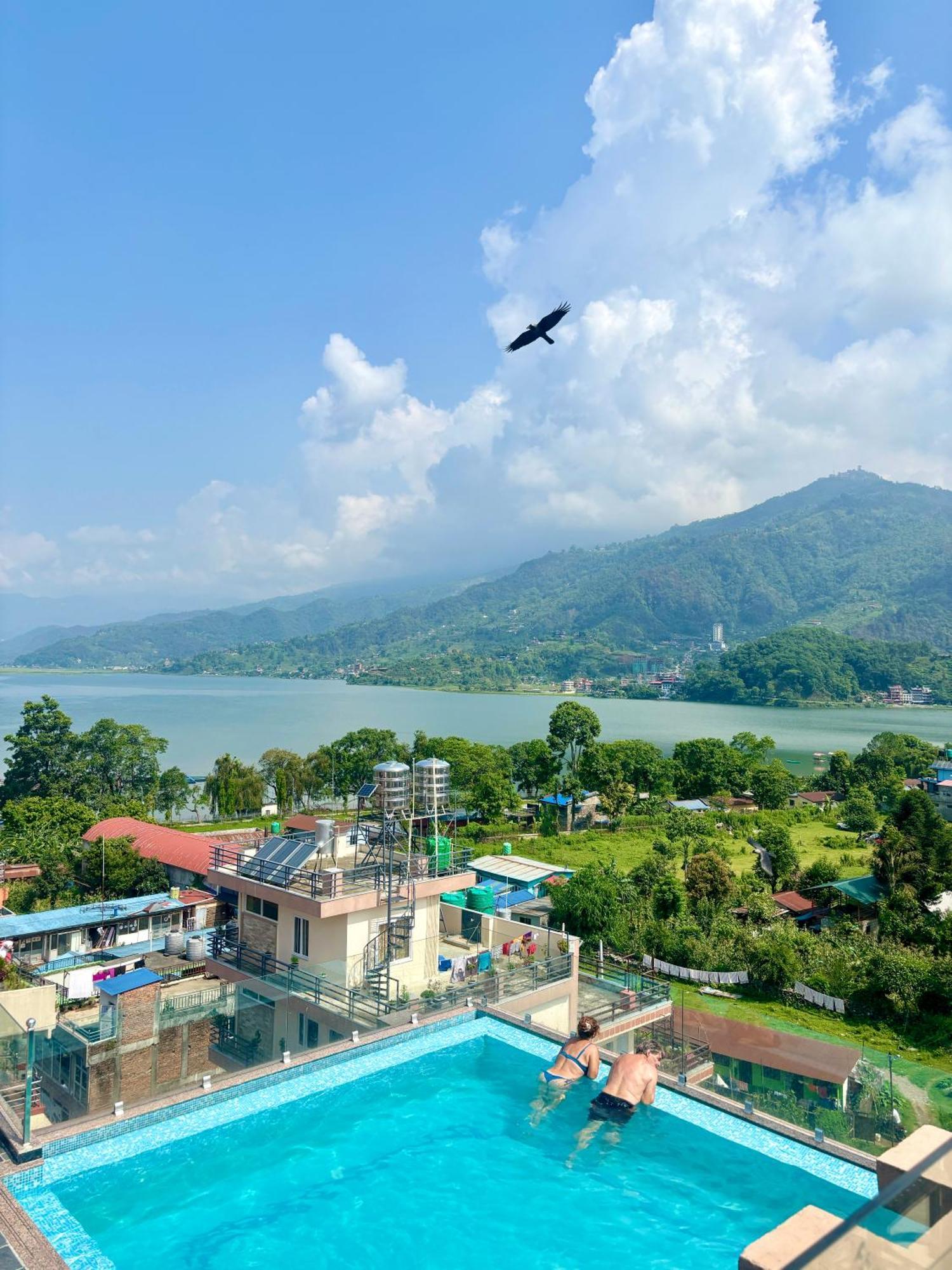 Hotel Adam Pokhara Bagian luar foto
